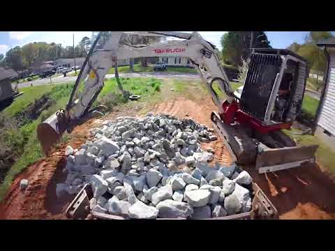 Stormwater repair next to a tight fence access 3-31-2026 www.ALParkerServices.com