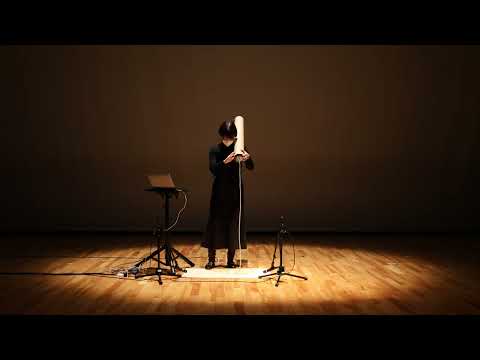 演奏・創作学科 小栗舞花《誰かさんの産声　first cry of a stranger》｜spring drum and live electronics