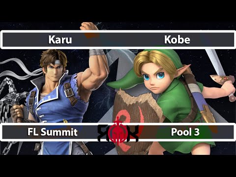 Karu (Richter) vs Kobe (Young Link) - Florida Ultimate Summit - Pool 3 SSBU