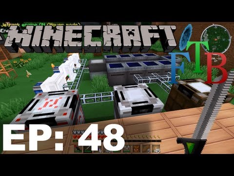 FTB Minecraft EP48 - My First Look At Charge Pads