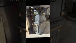 Whole new look! #diy #furniturerestoration #furnituremakeover #furnitureflip