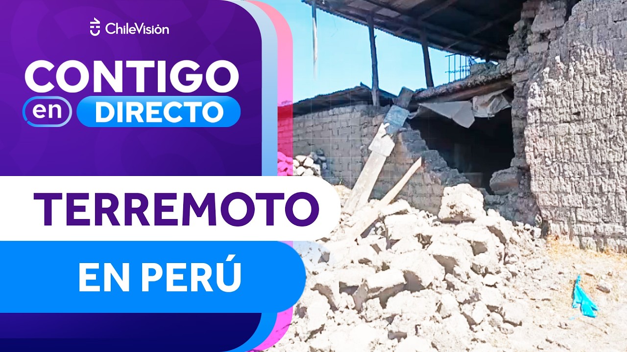 IMPACTANTES REGISTROS: Así se vivió el fuerte sismo de 7,2 en PERÚ - Contigo en Directo