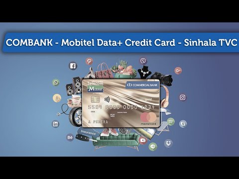 COMBANK - Mobitel Data+ Credit Card - Sinhala TVC