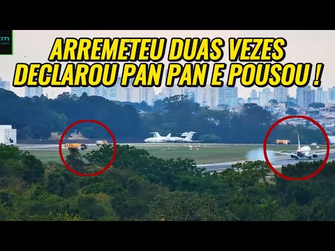 ALERTA PAN-PAN AVIÃO DA GOL ARREMETE DUAS VEZES ANTES DE POUSAR EM EMERGÊNCIA EM GUARULHOS