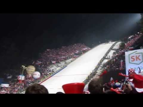 Dawid Kubacki konkurs drużynowy I seria Zakopane 18.01.2014