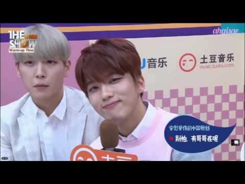 {ENG SUB} 160308 THE SHOW Warm-up Time - B.A.P