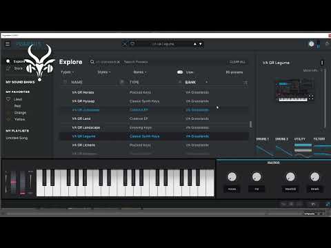 Pigments 3 Library - Vicious Antelope Grasslands - Presets walkthrough -Analog Lab edition available