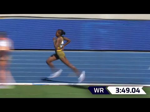 1500m - World Record - Faith Kipyegon