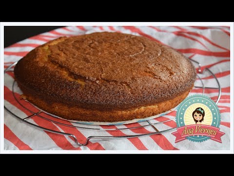 Como Hacer una Torta de vainilla para pasteles o queques | Nicaragua en mi cocina
