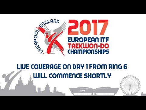 Coverage from ring 6 on day 1 of the 2017 European ITF Taekwon-Do Championships