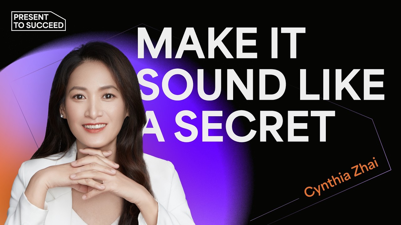 3 Vocal Techniques That Will Transform How You Inspire Any Audience | Cynthia Zhai PtS 2023