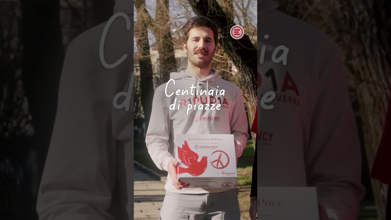 26- 29 marzo 2026 | La Colomba di Pace di EMERGENCY ti aspetta nelle piazze