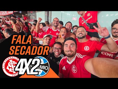 E FOI POUCO / INTER 4 X 2 GRÊMIO / VLOG 267