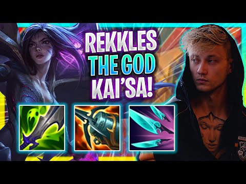 REKKLES IS A GOD WITH KAI'SA! | FNC Rekkles Plays Kai'sa ADC vs Caitlyn! | Preseason 2023