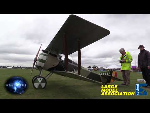 HANRIOT HD.1 Fighter Scout Giant WWI Plane LMA Cosford