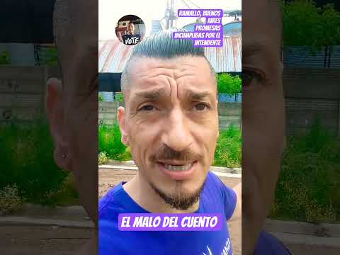 El Malo del Cuento - Reclamos en Ramallo, BUENOS AIRES #soyelmalodelcuento
