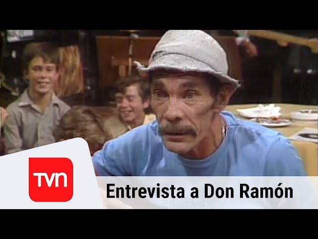 Don Ramon Explicando Don Ramón y su clic natural con los niños; derroche de humor