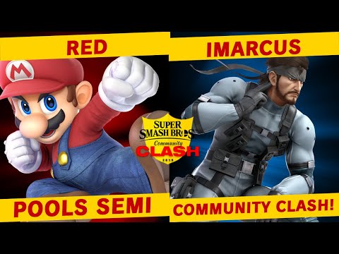 Red(Mario) vs iMarcus(Snake) - Pools Semi - Community Clash!