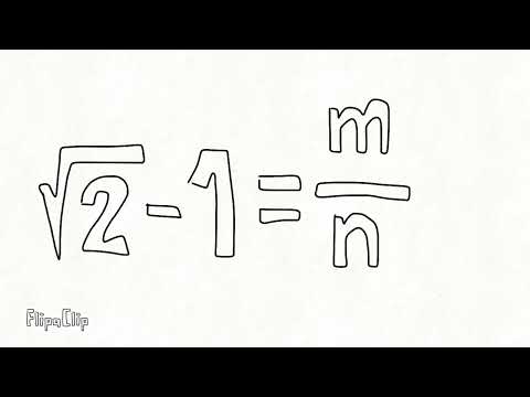 Vídeo: Por que a raíz cadrada de 2 é un número irracional?