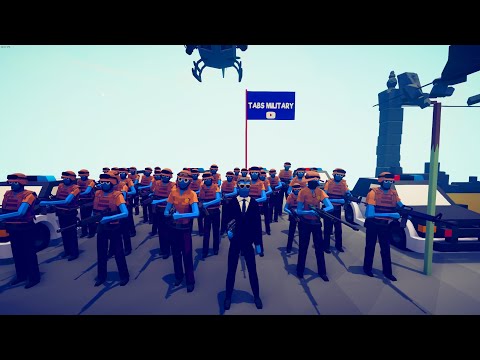 CAN 250x SHERIFF CAN SAVE PRESIDENT? - Totally Accurate Battle Simulator TABS