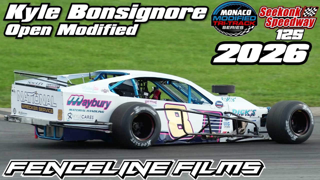 Kyle Bonsignore Monaco Tri Track Modified Seekonk Speedway 125