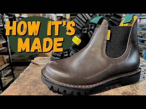 Africa's Most Rugged Chelsea Boot - Stockman How It's Made // Jim Green Footwear