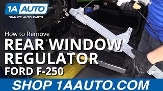 2013-2016 Ford F-250, F-350, F-450 & F-550 Super Duty Window Regulator