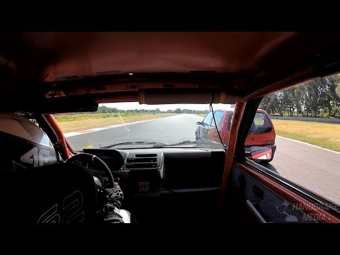 Sebastian Grabias, Fiat Cinquecento - 5. runda WSMP - Tor Poznań - 20.07.2019