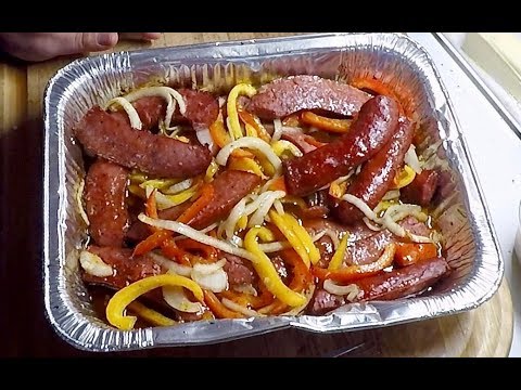 Pit Boss Kielbasa And Peppers