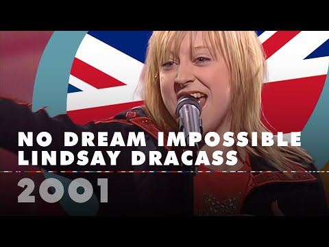 NO DREAM IMPOSSIBLE – LINDSAY DRACASS (United Kingdom 2001 – Eurovision Song Contest HD)