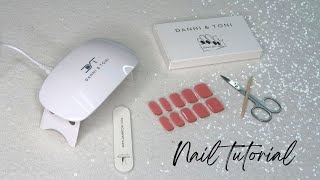 DANNI & TONI GEL NAIL STRIPS | REVIEW/TUTORIAL