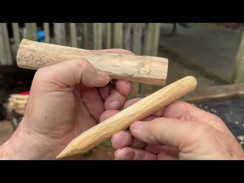 Putty-Knife Knife Crafts A Functional Pine Bow Drill Set