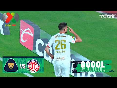 ¡LLEGÓ EL TERCERO DEL TOLUCA! - Pumas 2-3 Toluca | Liga MX - Jornada 9 Clausura 2026 | TUDN