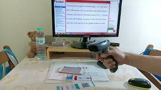 รีวิว สาธิต ทดสอบ Zebra DS2278 barcode scanner connect with iPhone iPad android