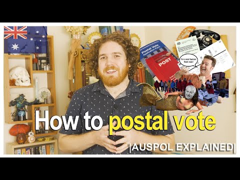 How to Postal Vote | AUSPOL EXPLAINED