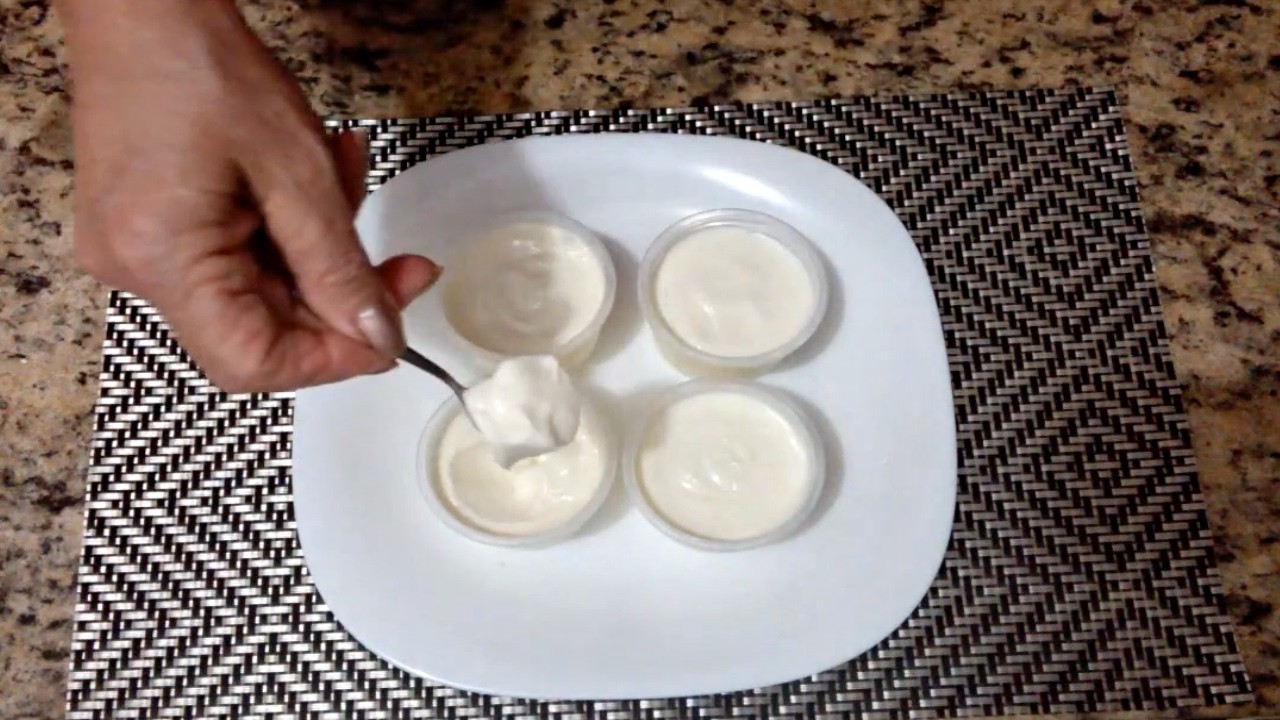 Iogurte Grego em Casa e Iogurte Natural 🤍 Sem Amido e Sem Conservantes 💖 MARILENE SARAH FIALHO