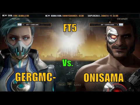 GerGMC- (Frost) Vs Onisama (Kano) - FT5【Mortal Kombat 11】  Pro Gameplay