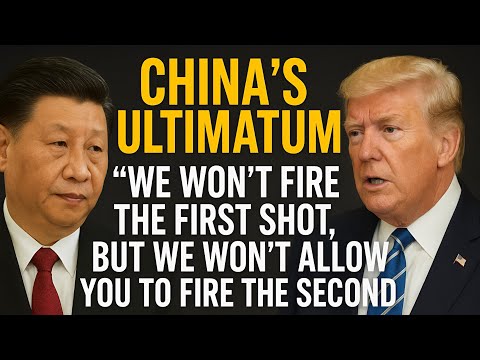 China’s Warning To WASHINGTON: China Will Not Fire the First Shot—But You Won’t Fire the Second!