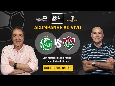 JUVENTUDE 1 x 1 FLUMINENSE - Brasileirão Série A - 9ª rodada - 18/05/2025 - AO VIVO