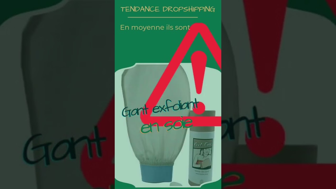 Gant de soie et dropshipping