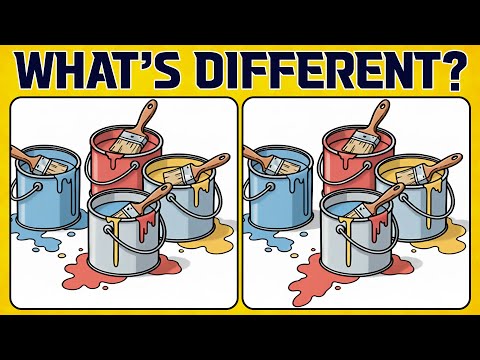 Spot the Difference: What’s Different? 5 Puzzles (A Bit Tricky)