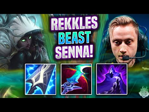 REKKLES IS A BEAST WIT SENNA! - KC Rekkles Plays Senna Bot vs Rakan! | Season 2022