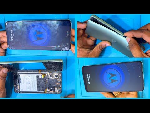 Motorola g54 5g disassembly / Motorola g54 5g display change / Motorola g54 5g back panel open