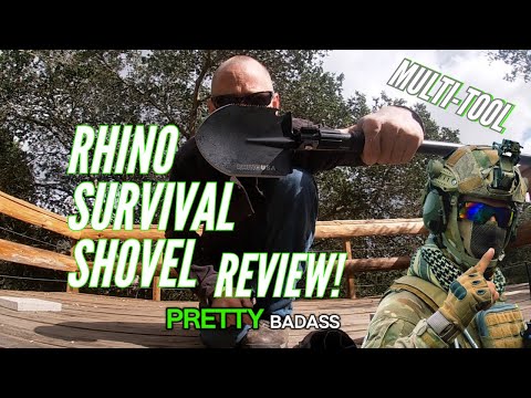 Rhino USA Survival Shovel: In-Depth Review & Testing (2024 Update)!