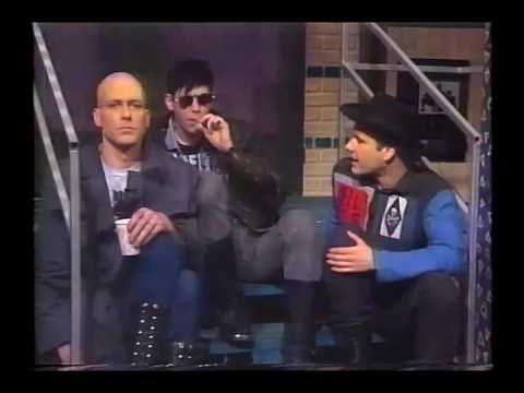 Thumbnail for KMFDM interview & Vogue video on MTV 120 Minutes with Dave Kendall (1992.04.12) Wax Trax! by KMFDM