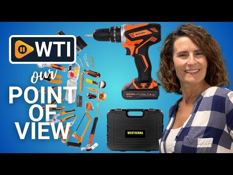 WEDTSERHA® Cordless Drill Tool Kit Set - WTI product video review
