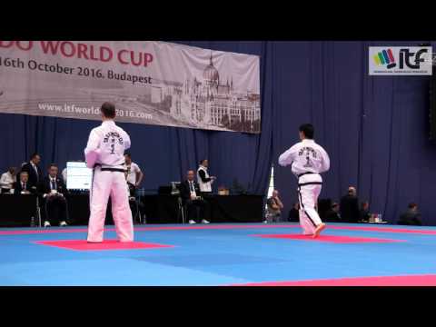Taekwon-Do World Cup 2016: Pattern final, senior male 4-6 Dan