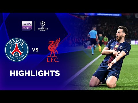 Paris Saint-Germain 2-0 Liverpool | Champions League 25/26 Match Highlights