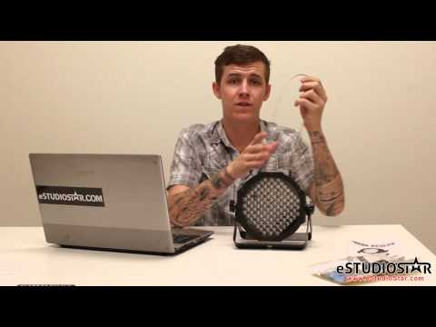 AMERICAN DJ MEGA PAR PROFILE OVERVIEW! EASILY PROGRAMMABLE LIGHTING UNIT w/ 50,000+ HOUR LIFESPAN!