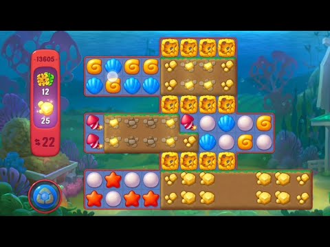 Fishdom 13605 Hard Level - NO 💣🧨💥